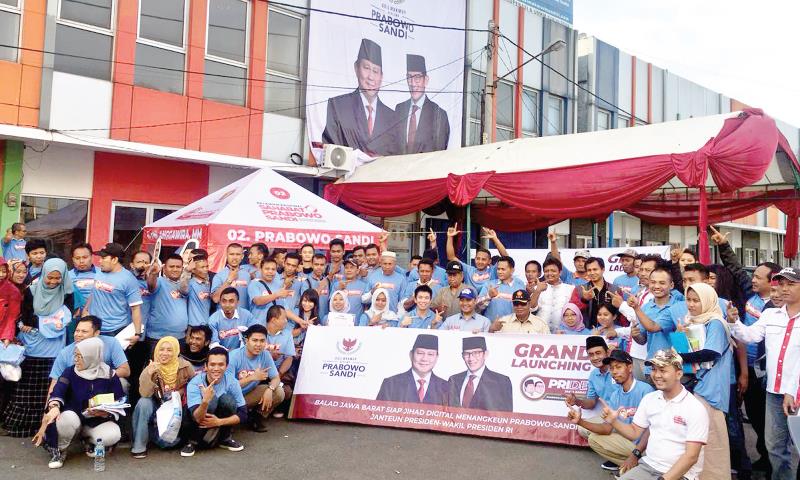 Capres 02 Bentuk Relawan Pride