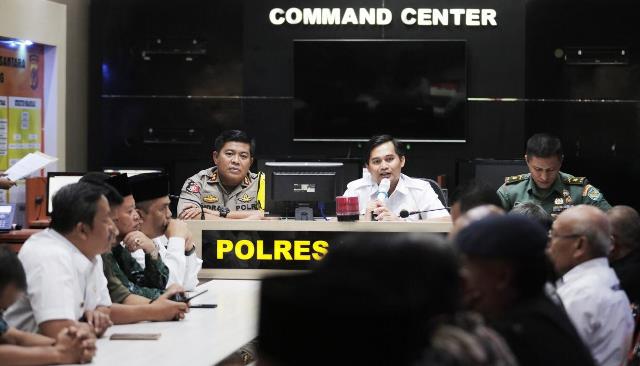 Koordinasi untuk Menjaga Kondusifitas