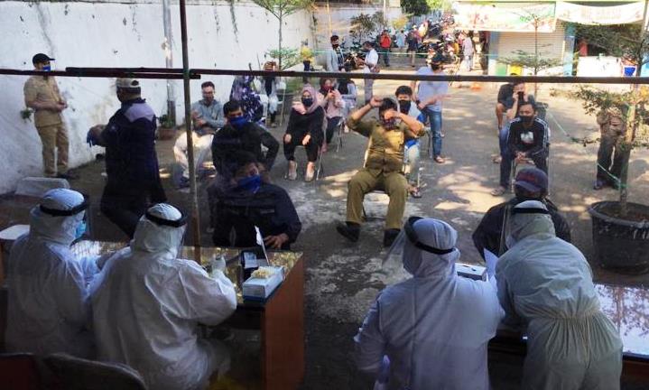 Rapid Test Masal Sasar Pasar Tradisional