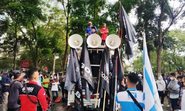 Dihadapan Buruh, PKB Tolak Omnibus Law