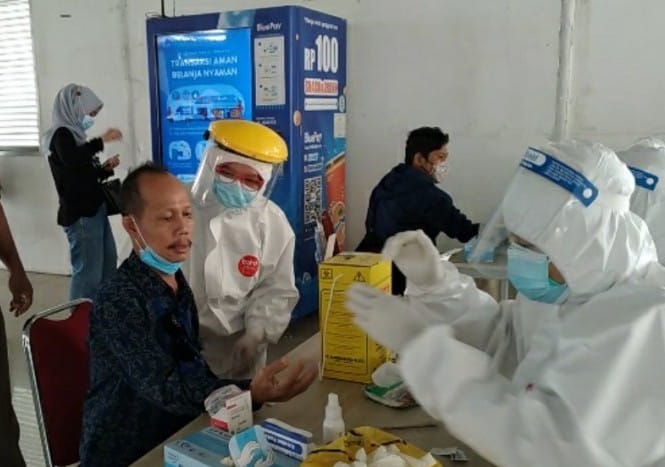 10 Orang Reaktif dari 290 Sampel Tes Cepat di Kota Bogor