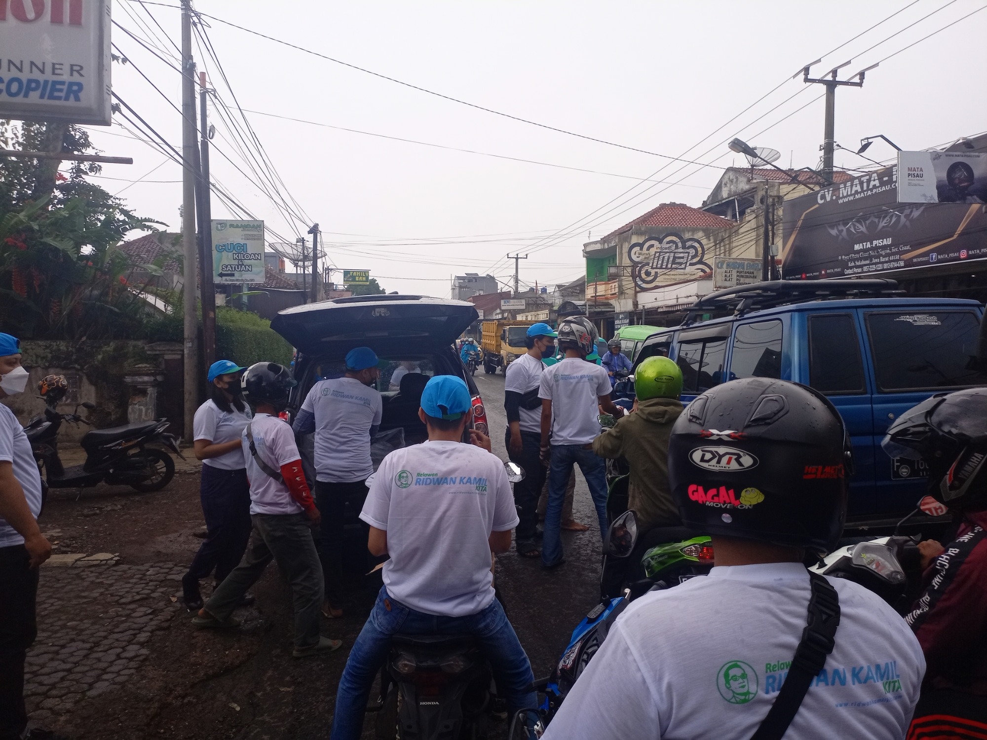 Relawan RidwanKamilKita Sukabumi Gelar Deklarasi Ridwan Kamil For Presiden 2024