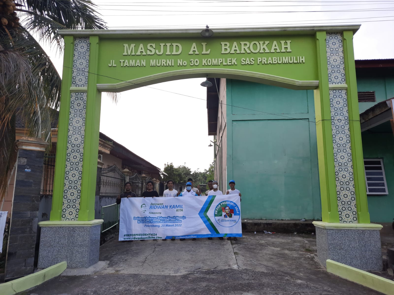 Relawan RidwanKamilKita Wilayah Prabumulih – Palembang Sumsel Deklarasi Dukung Ridwan Kamil Maju di Pilpres 2024