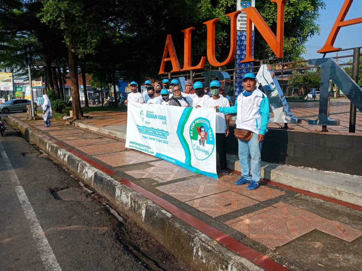 Relawan RidwanKamilKita Wilayah Banjar Deklarasi Juga Untuk Turut Dukung  Ridwan Kamil Maju di Pilpres 2024