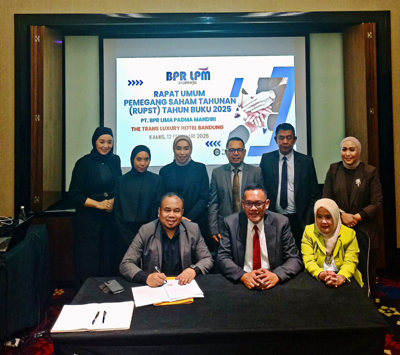 Kinerja Keuangan Tumbuh Signifikan, RUPS Tahun Buku 2025 BPR LPM Tegaskan Komitmen Peningkatan Kinerja