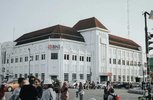 Ilustrasi gedung keuangan untuk berita Statistik Utang Luar Negeri Indonesia