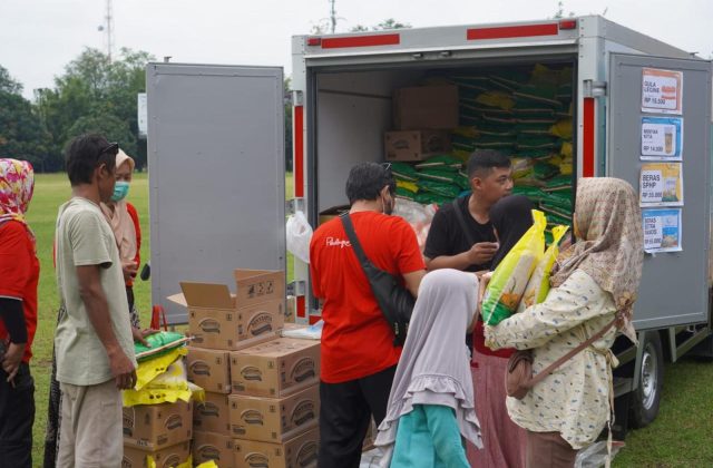 Distribusi bahan pangan sebagai ilustrasi penguatan rantai pasok dan stabilisasi harga