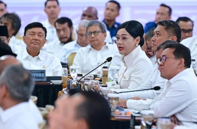 Ketua OJK menyampaikan laporan penguatan integritas pasar modal Indonesia