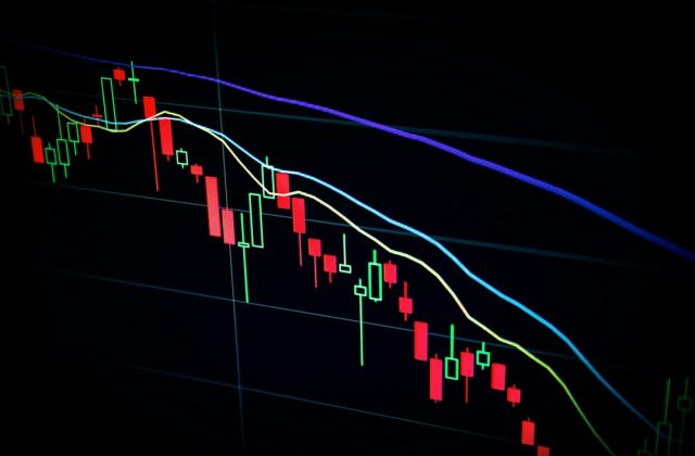 Layar perdagangan pasar keuangan dan valuta asing