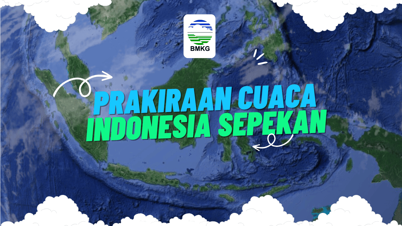 Prospek cuaca mingguan BMKG 16–22 Oktober 2026.