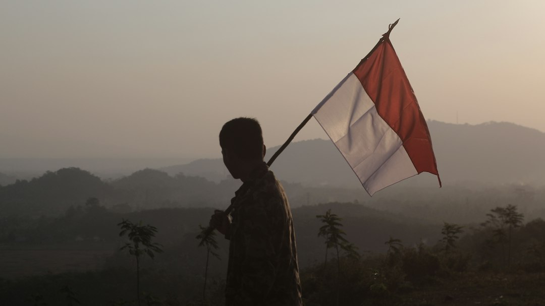 Bendera Indonesia sebagai ilustrasi semangat Sumpah Pemuda